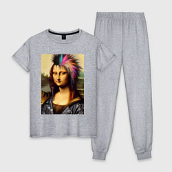 Женская пижама Mona Lisa - punks not dead