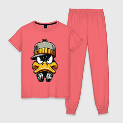Женская пижама Duffy Duck in headphones