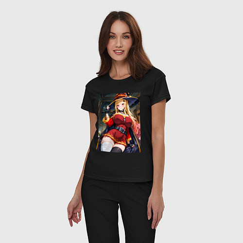 Женская пижама Марин Китагава косплей Мегумин / Черный – фото 3