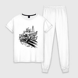 Женская пижама Вольво viking