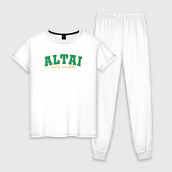 Женская пижама Altai soul and mountains