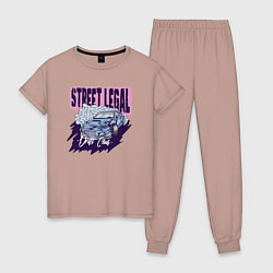 Женская пижама Street legal