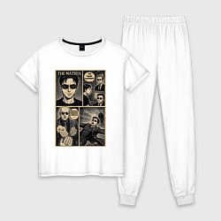 Женская пижама The matrix