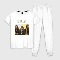 Женская пижама Nirvana band foto