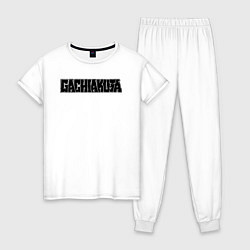 Женская пижама Gachiakuta english logo