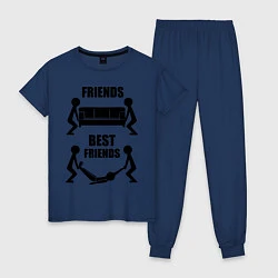 Женская пижама Best friends