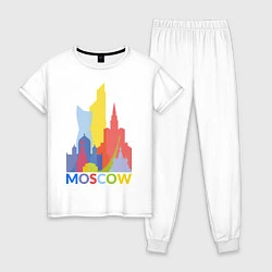 Женская пижама Moscow Colors