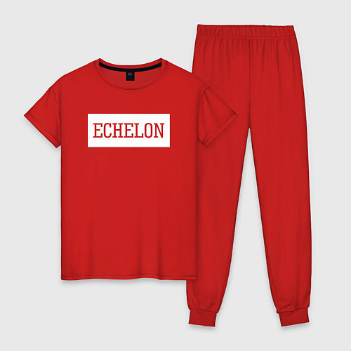 Женская пижама 30 STM: Echelon / Красный – фото 1