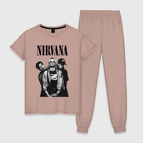 Женская пижама Nirvana Group / Пыльно-розовый – фото 1