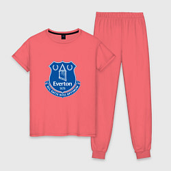 Женская пижама Эвертон logo - nil satis nisi optimum
