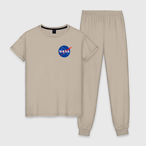 Женская пижама NASA / Миндальный – фото 1