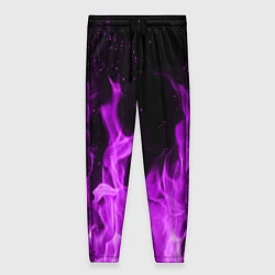 Женские брюки Фиолетовый огонь