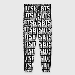 Женские брюки BTS K-pop pattern