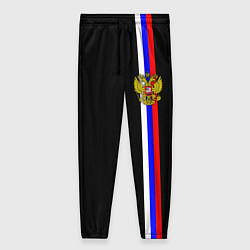 Женские брюки Лента с гербом России