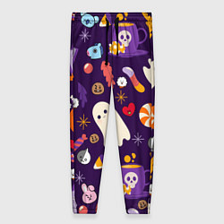 Женские брюки HALLOWEEN BTS BT21 PATTERN БТ21 БТС ХЕЛЛОУИН