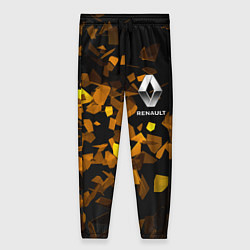 Брюки женские Renault Осколки стекла, цвет: 3D-принт