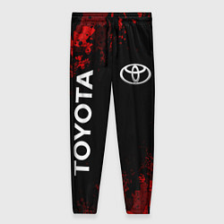 Женские брюки TOYOTA MILITARY PIXEL BLACK RED