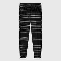 Женские брюки Узор H&S Полосы Черно-белый 119-9-35-5-f-2