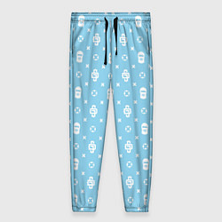 Брюки женские Узор Sky Blue Dope Ski Mask Camo Dope Street Marke, цвет: 3D-принт