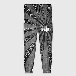 Женские брюки Beatles черно-белый