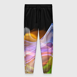 Женские брюки Цветной дым Color pattern