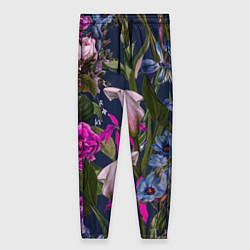 Женские брюки Цветы Таинственные