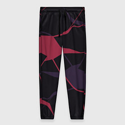 Женские брюки Розово-сиреневые линии