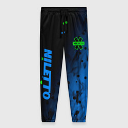 Брюки женские Niletto абстракция, цвет: 3D-принт