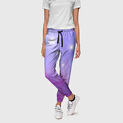 Брюки женские Космическое одеяло, цвет: 3D-принт — фото 2