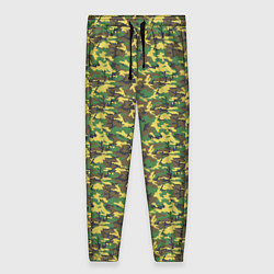 Брюки женские Камуфляж Дубок ВСР-93 мелкий, цвет: 3D-принт