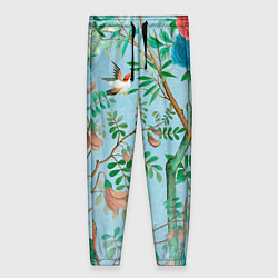 Женские брюки Райский сад в стиле gucci