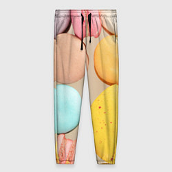 Женские брюки Разноцветные пирожные Макарон
