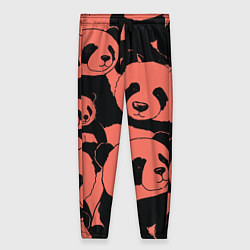 Женские брюки С красными пандами