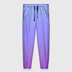 Женские брюки Фиолетовый градиент