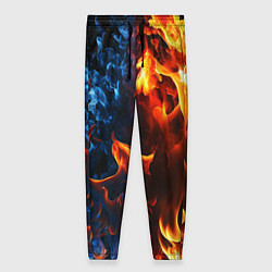 Женские брюки Битва огней - два пламени