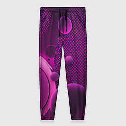 Женские брюки Фиолетовые шары