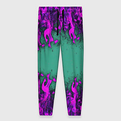 Женские брюки Фиолетовое пламя