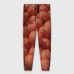 Женские брюки Узор с баскетбольными мячами