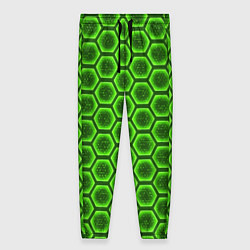 Женские брюки Энергетический щит - зеленый