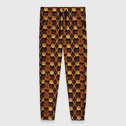 Женские брюки Luxury abstract geometry pattern