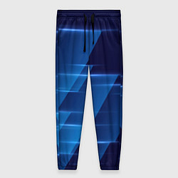 Женские брюки Blue background