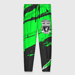 Брюки женские Liverpool sport green, цвет: 3D-принт