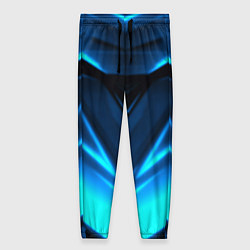 Женские брюки Geometry stripes неон