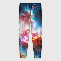 Женские брюки The cosmic nebula