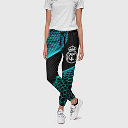 Брюки женские Real Madrid football net, цвет: 3D-принт — фото 2