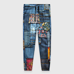 Брюки женские Значок адвоката на джинсах, цвет: 3D-принт