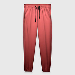 Женские брюки Оттенок розовый антик градиент
