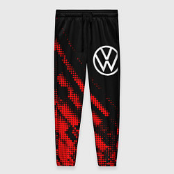 Брюки женские Volkswagen sport grunge, цвет: 3D-принт