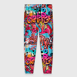Женские брюки Hip hop graffiti pattern