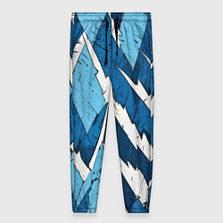 Брюки женские Геометрический камуфляж, цвет: 3D-принт
